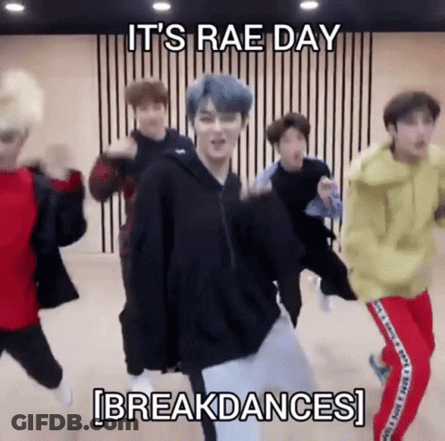 Young Men Dancing It's Rae Day Breakdances GIF