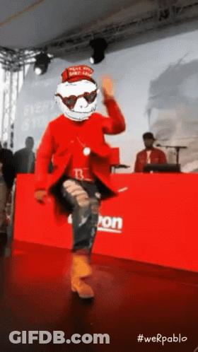 Young Men Dancing, One In Pepsi T-Shirt GIF