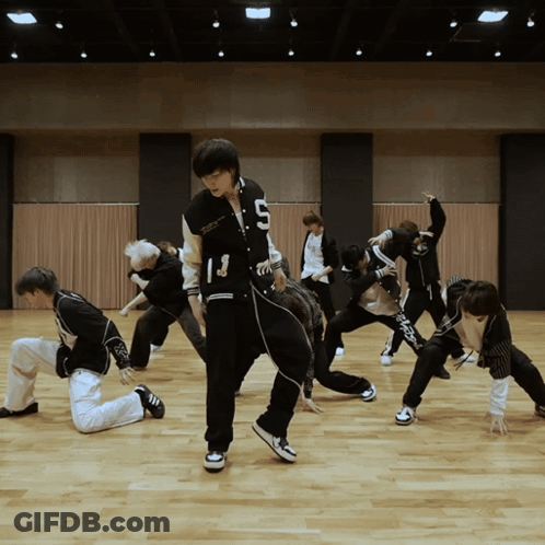 Young Men Dancing With Number 13 On Jacket GIF