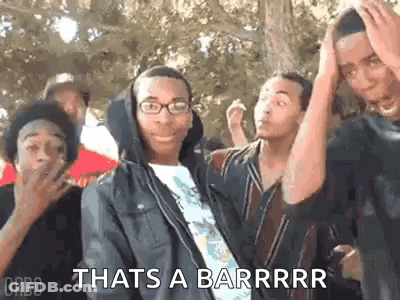 Young Men Making Funny Faces GIF