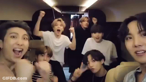 Young Men Making Funny Faces In Car GIF