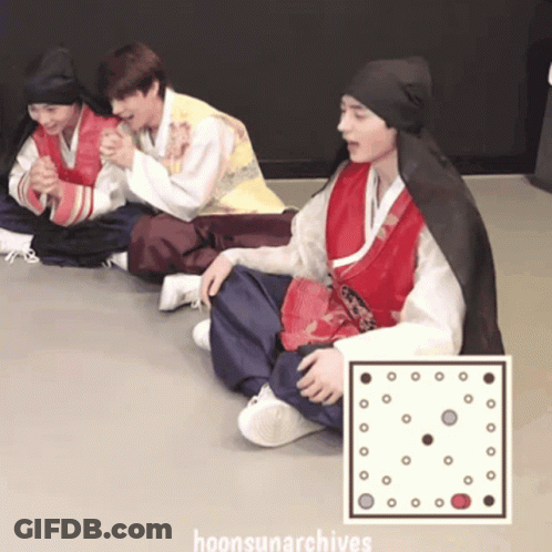 Young Men Sitting On Floor Hoonsunarchives GIF
