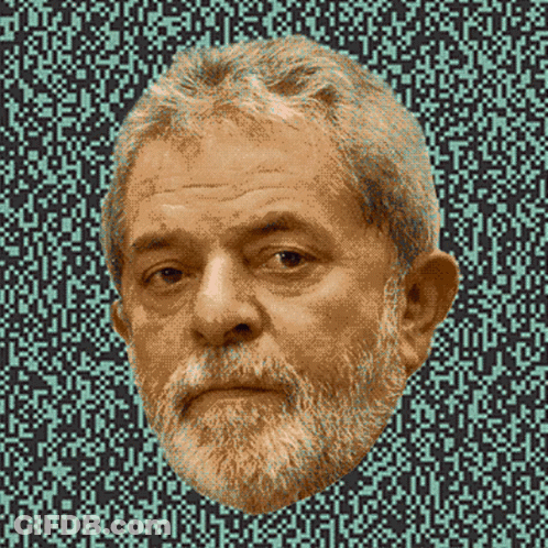 Young Men Standing In Front Of Lula 13 Banner GIF