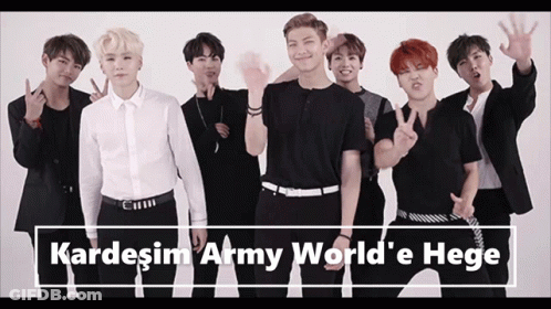 Young Men Standing Together Kardeşim Army World E Hege GIF