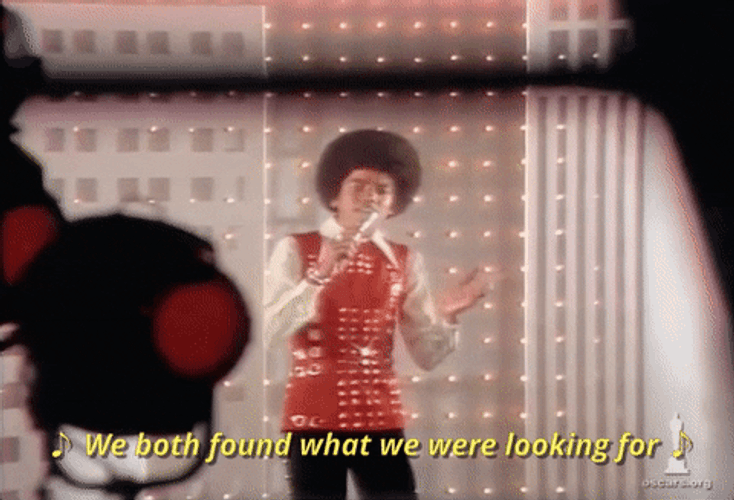 Young Michael Jackson 1973 Oscars Performance GIF