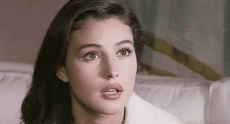 Young Monica Bellucci GIF