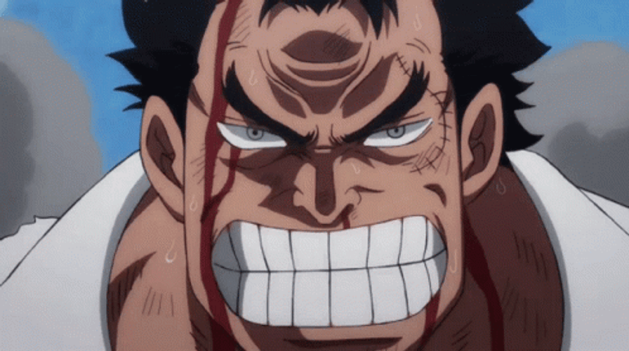 Young Monkey D. Garp Marine Vice Admiral GIF