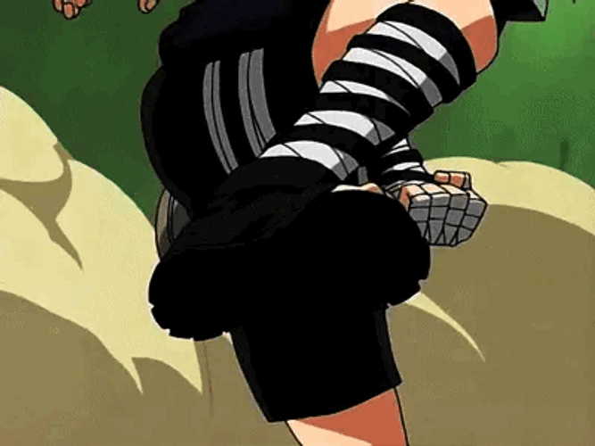Young Ninja Sasuke Uchiha GIF