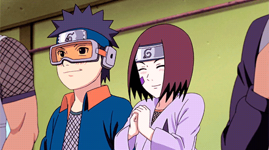 Young Obito And Sasuke Uchiha GIF