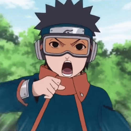 Young Obito Uchiha Okay GIF