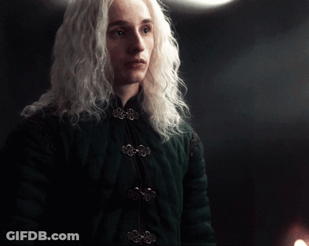 Young Prince Aegon Targaryen Blank Stare GIF