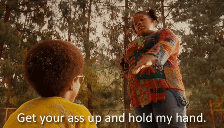 Young Rasputia Helping Out Norbit GIF