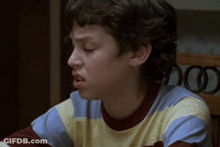 Young Sam Weir Duhhh Face GIF