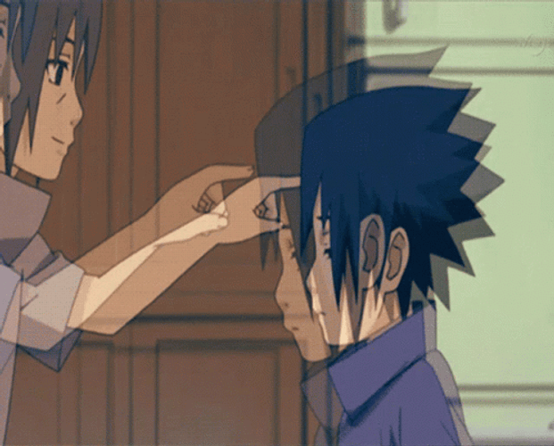 Young Sasuke And Itachi Uchiha GIF