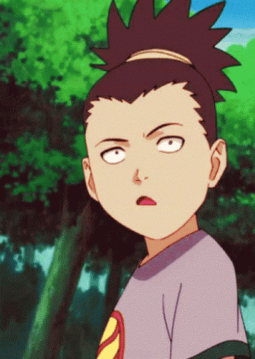 Young Shikamaru Nara Shy Anime Naruto GIF