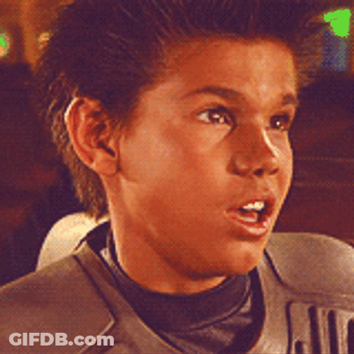 Young Taylor Lautner Meh Face GIF