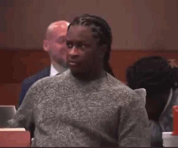 Young Thug Sitting GIF