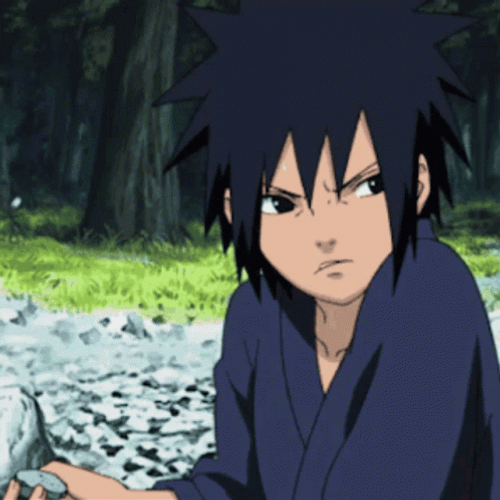 Young Uchiha Madara GIF