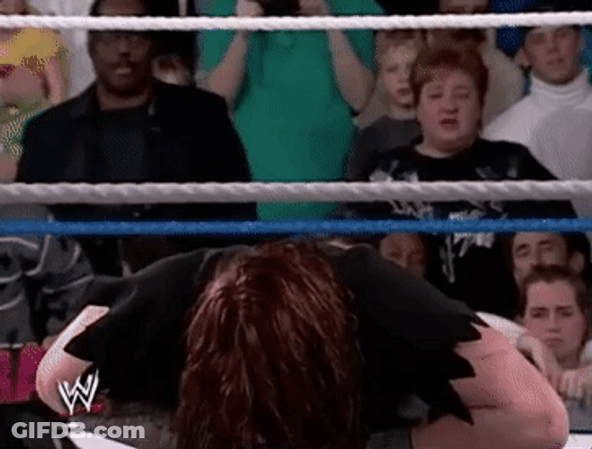 Young Undertaker Pinning GIF