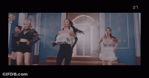 Young Women Dancing GIF