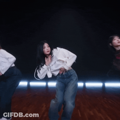 Young Women Dancing On Stage GIF