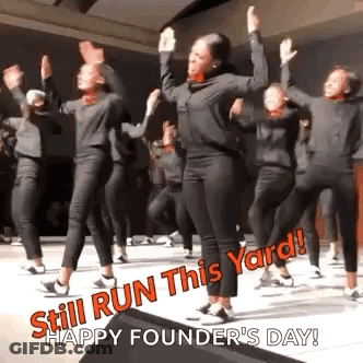 Young Women Dancing On Stage GIF