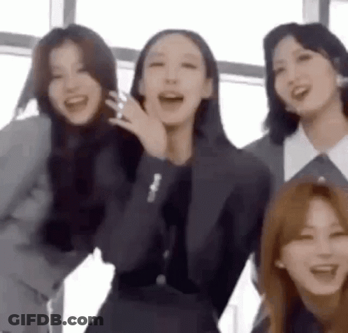 Young Women Laughing Together GIF