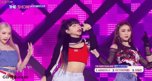 Young Women Performing On Stage GIF