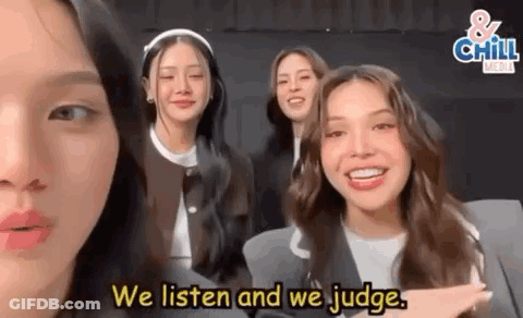 Young Women Sitting And Talking GIF