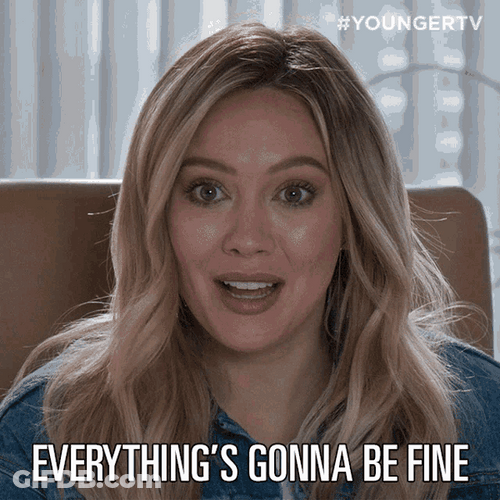 Younger Smiling Kelsey Peters Everything Is Fine GIF