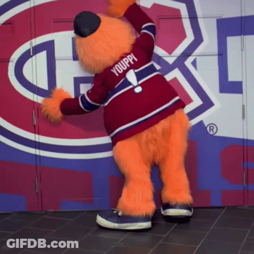 Youppi Canadiens GIF