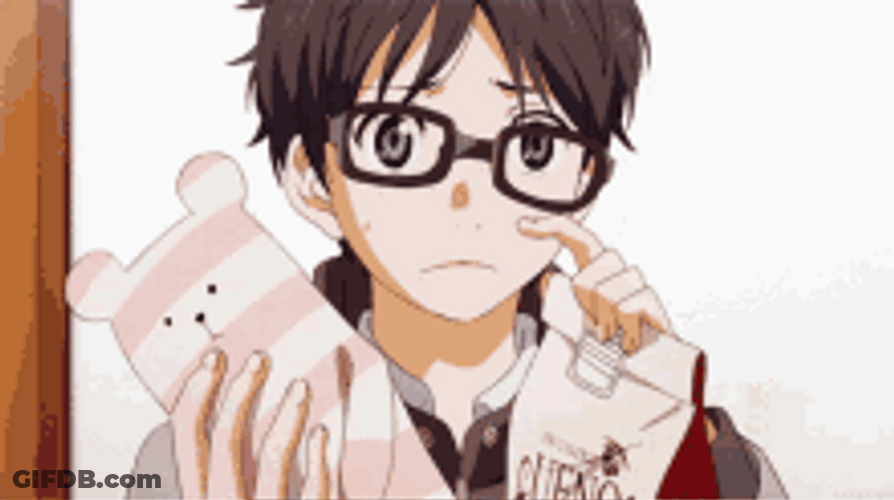 Your Lie In April Bringing Food For Kaori GIF