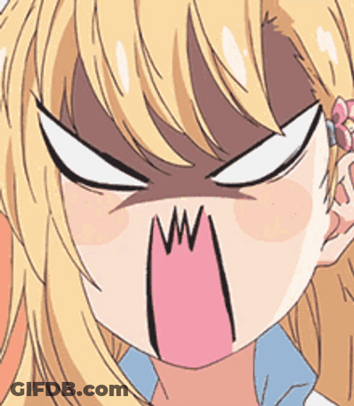 Your Lie In April Kaori Miyazono Angry Face GIF