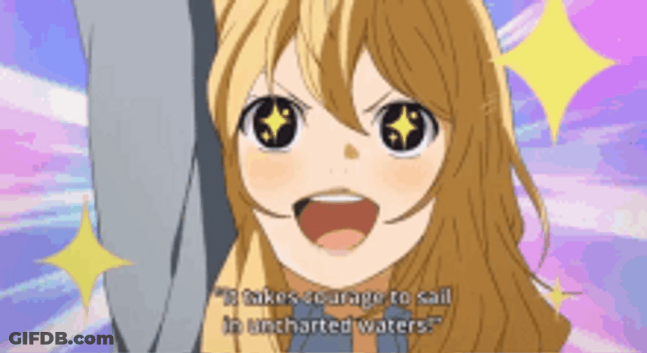 Your Lie In April Kaori With Dog Face GIF