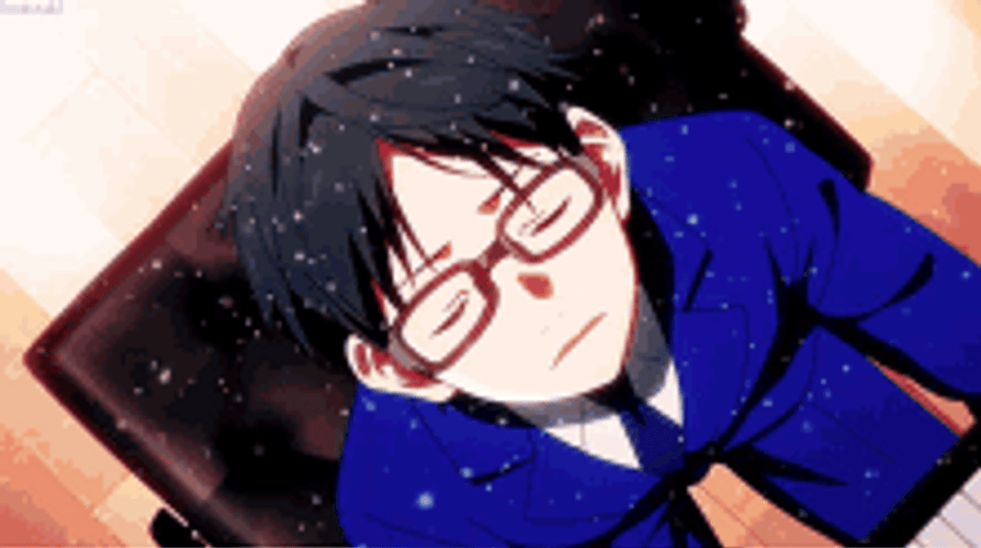 Your Lie In April Kosei Arima Shocked Reaction GIF
