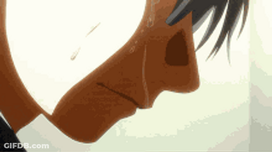 Your Lie In April Kosei With Flowing Tears GIF