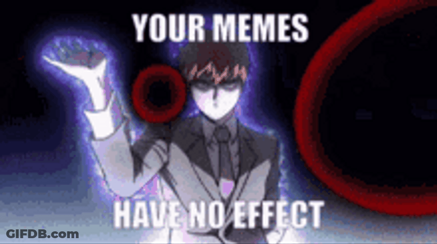 Your Memes Have No Effect GIF