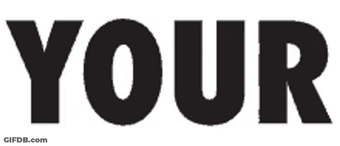 Your Mom Animated Text Flexible GIF