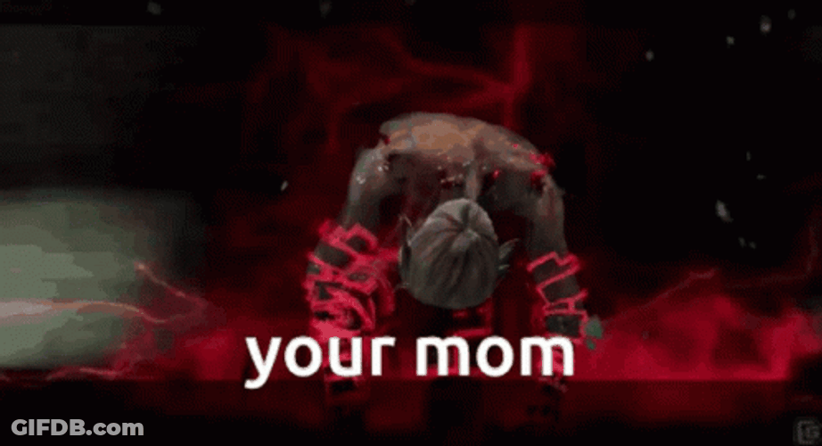 Your Mom Nier Replicant Shadow Lord Meme GIF