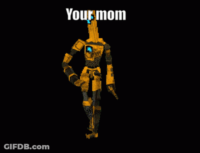 Your Mom Sword Machine Utra Kill Dance Meme GIF