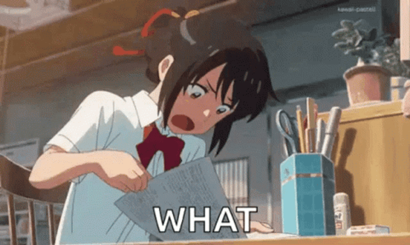 Your Name Mitsuha What GIF