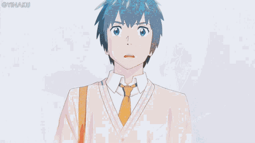 Your Name Red Cord GIF