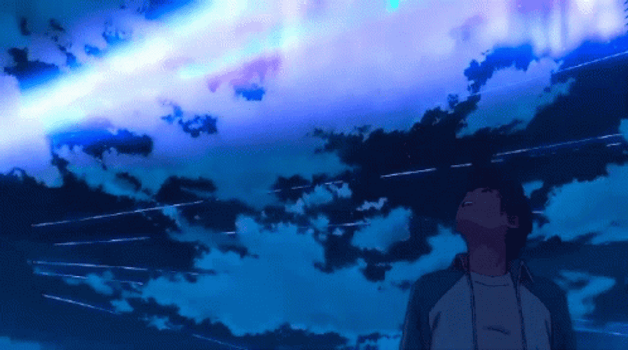 Your Name Sky Kimionawa GIF