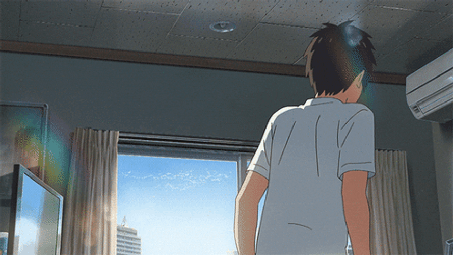 Your Name Yikes Taki Tachibana GIF