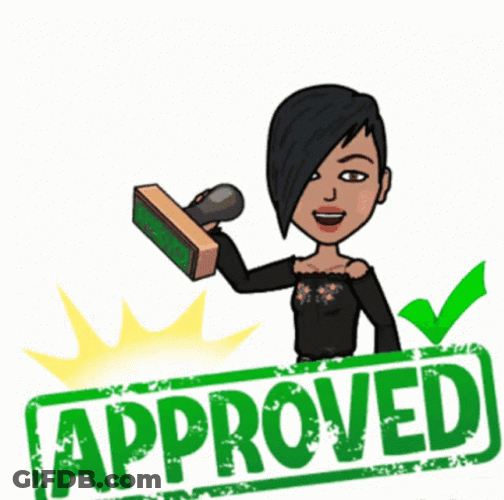 Your Paper Has Been Approved GIF