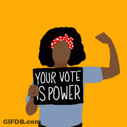 Your Vote Is Power GIF