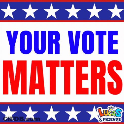 Your Vote Matters Stars GIF