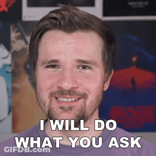 Your Wish Is My Command Ask Jimmy GIF