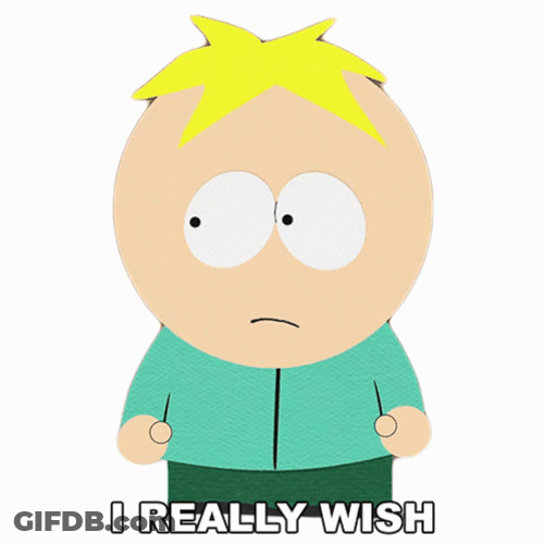Your Wish Is My Command Butters GIF