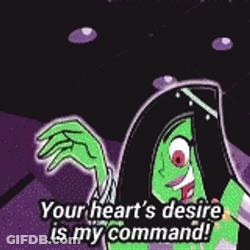 Your Wish Is My Command Desiree GIF